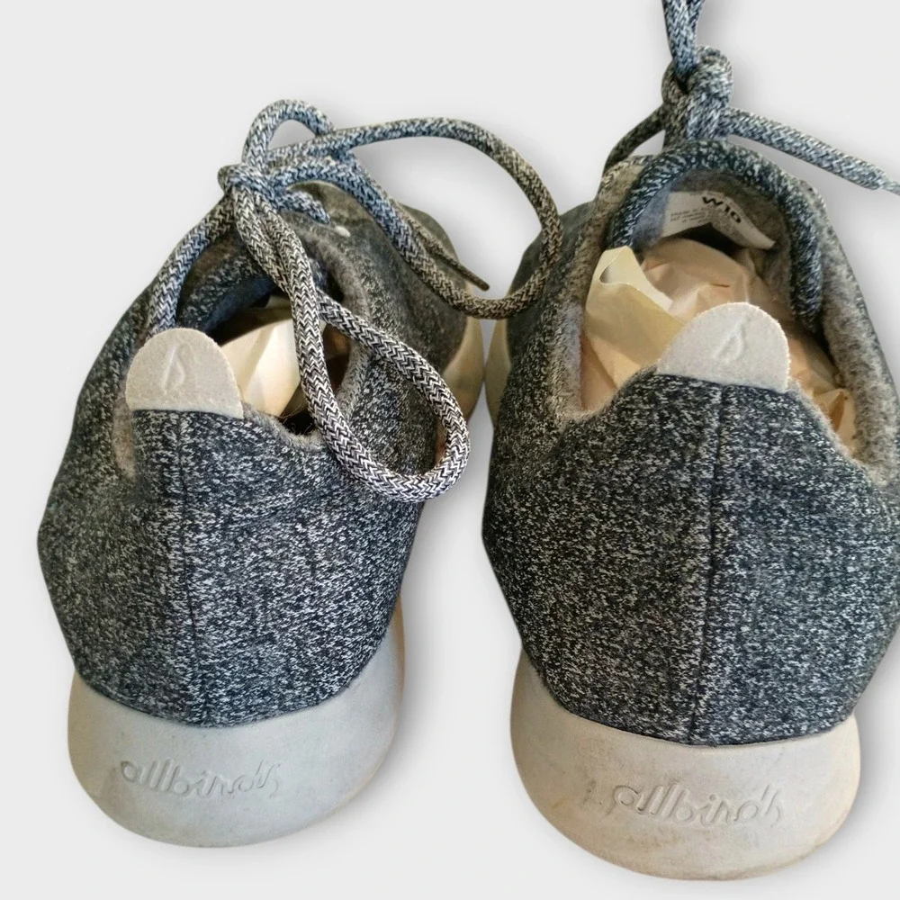 Allbirds Wool Runners Womens Sz 10 Gray Sneakers Walking Shoes Support Cushioned